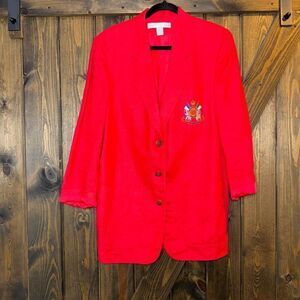 The Limited 100% Linen Blazer